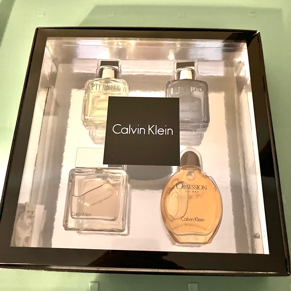 Calvin Klein 4 Assorted Eau de Toilette